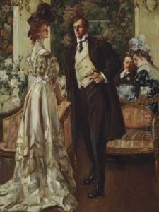 Illustration For "the Fashionable Adventures Of Joshua Craig" by Albert B. Wenzell