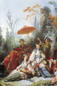 Chine style 2 by Francois Boucher