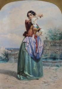 Spanish Lady With Castanets Spanish Lady With Castanets