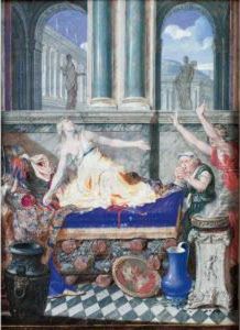 La Mort De Didon by Joseph Werner