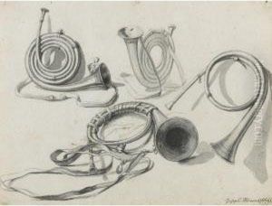 Study Of Hunting Horns