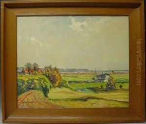 Norddeutsche Landschaft by Max Werner