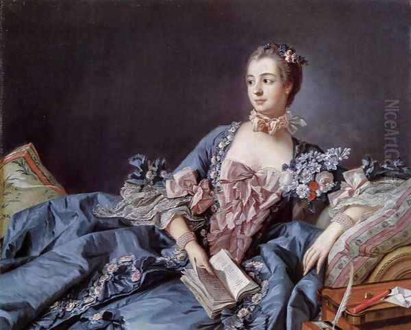 Portrait of Madame de Pompadour - view 1