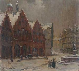 Winter Vor Dem Romer by Reinhold Werner