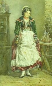 Trasteverina, Roman Costume by Reinhold Werner