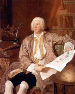 Portrait of the Swedish ambassador C. G. Ticino