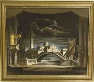 Nacht In Venedig by Hans Wertinger