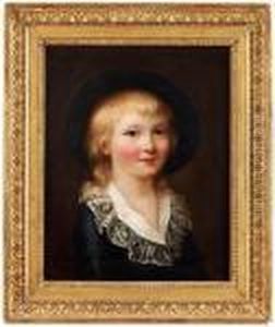 Portrait Of A Boy (probably Depicting The Frenchprince Louis Charles)