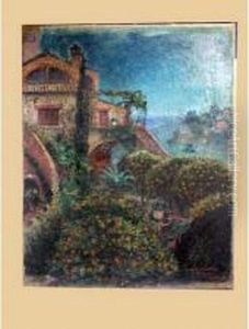 Mon Jardin Et Mon Atelier A Cagnes by Emile Auguste Wery