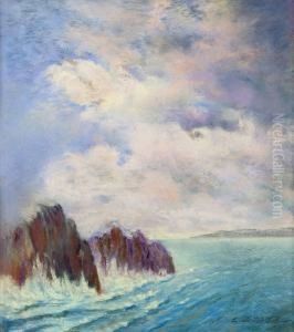 Kustlandskap by Konstantin A. Weschtschiloff