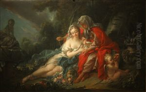 Vertumnus and Pomona by Francois Boucher