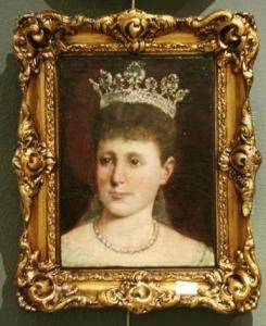 Retrato De La Reina Maria Cristina
