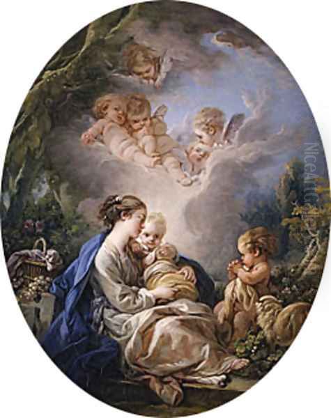 Virgin and Child with the Young Saint John the Baptist and Angels 1765 - view 1