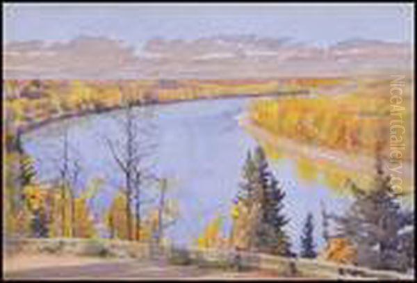 River In Autumn - view 1