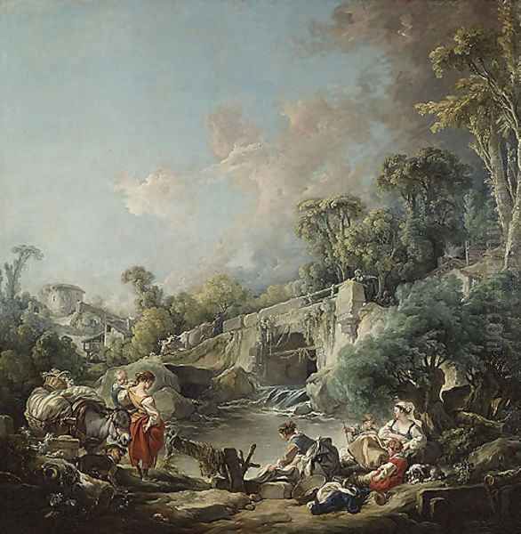 Washerwomen 1768 - view 1