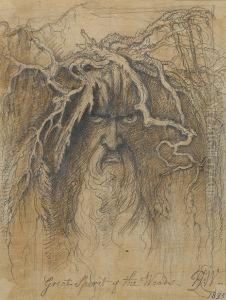 Great Spirit Of The Woods by Raphael Lamarr West