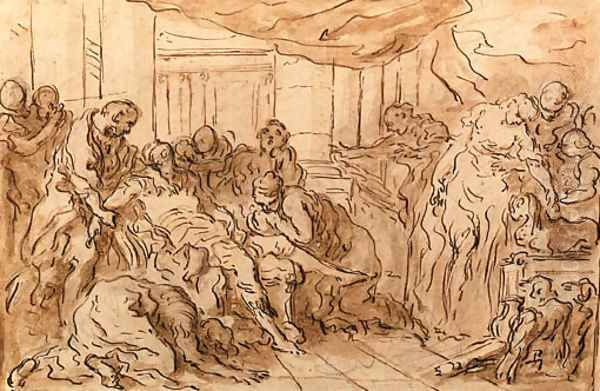 The death of Meleager - view 1