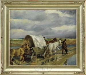 Leading The Covered Wagon