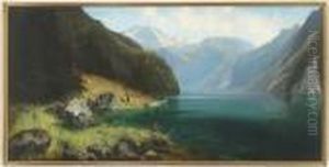 Blick Uber Den Konigssee by Willibald Wex