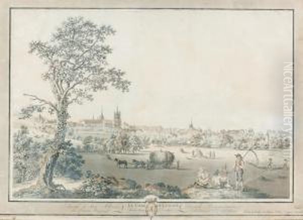 "la Ville De Lausane./dessinee Depuis Beaulieu.". - view 1