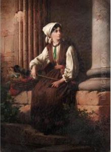 An Eastern Beauty by Julius Weyde