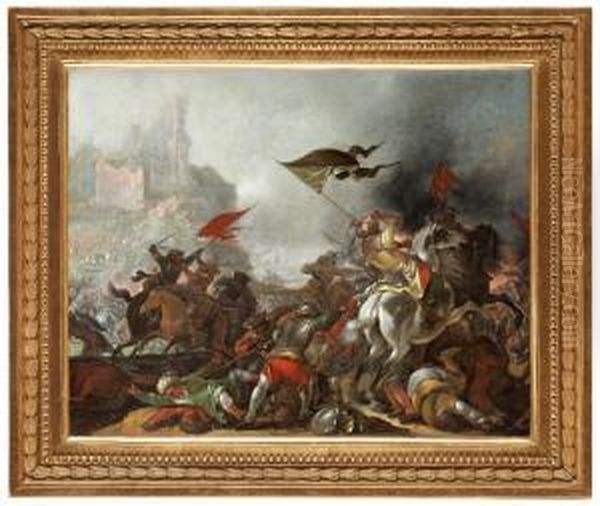Battle Between Turks And Christians - view 1