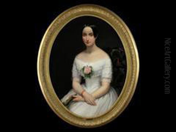 Portrait Einer Jungen Frau Mit - view 1