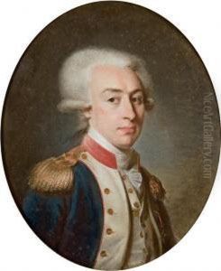 Portrait Du Marquis De La Fayette