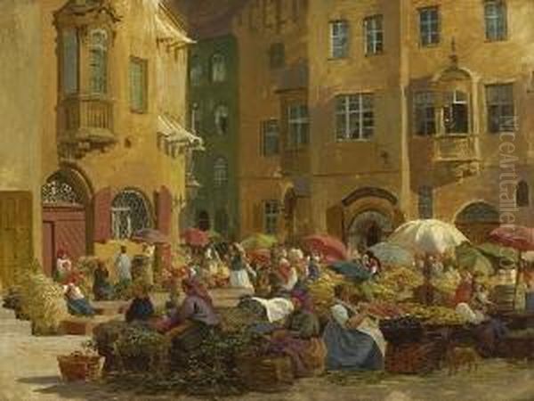 Gemusemarkt In Nurnberg. - view 1