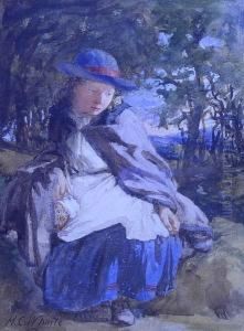 Reflection: "within That Shady ..., The Lofty ... Abound" by Henry Clarence Whaite