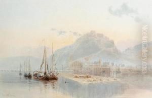 Ehrenbreistein Fortress On The Rhine by James Whaite
