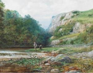 Spring Fishing Scene by Robert Heard Whale