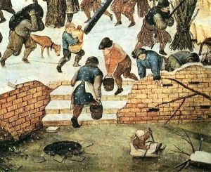 Adoration of the Magi (detail) by Pieter The Younger Brueghel