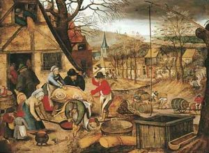 Autumn An Allegory of one of the Four Seasons by Pieter The Younger Brueghel