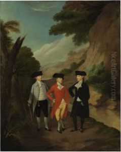 A Group Portrait Traditionally Identified As John Johnson