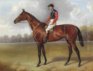 Persimmon, With Jockey Up