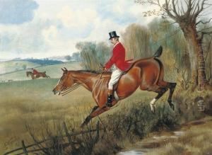 Over The Ditch, Horn Sounding by John Arnold Wheeler