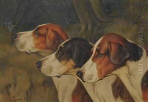 Foxhounds by John Arnold Wheeler