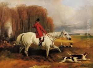 Breaking Cover - Grosvenor Hunt by John Frederick Wheeler