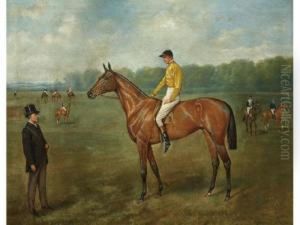 Ormonde With Jockey Up by John Alfred Wheeler