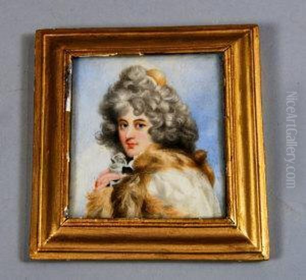 A Portrait Miniature Ofelizabeth Farren - view 1