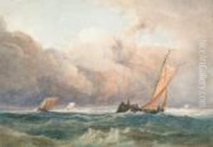 Fishing Boats In A Squall
