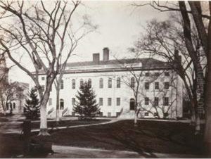 Harvard University Campus by John Adams Whipple