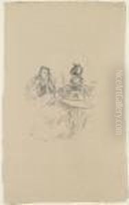Afternoon Tea by James Abbott McNeill Whistler