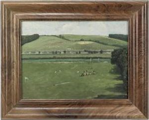 Codford St. Mary, Salisbury Plain by Rex John Whistler