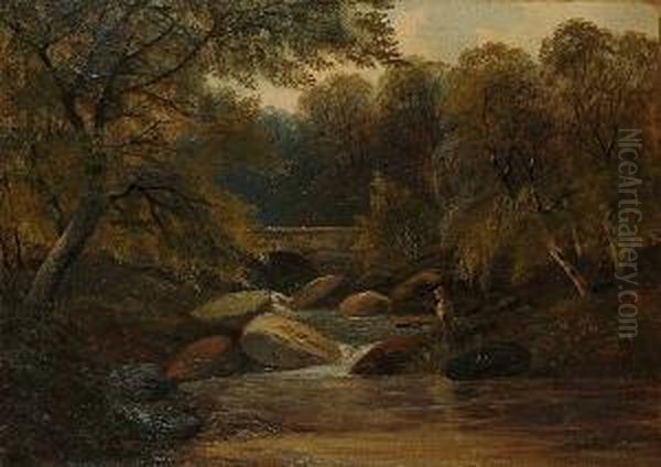 A Fisherman On The River - view 1