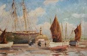 Fishing Boats by Arthur White