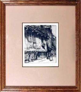 Old Manoir, Liseux by Charles Henry White