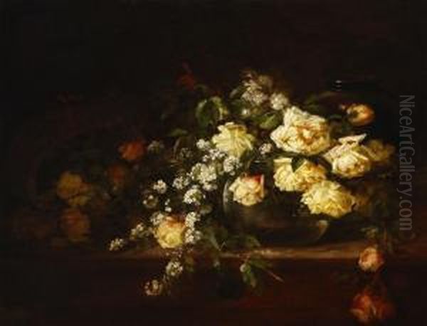 Yellow Roses Still Life - view 1
