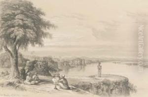 Fort Monghir, On The Ganges, Near Patna by Colonel George Francis White